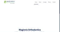 Desktop Screenshot of maginnisorthodontics.com